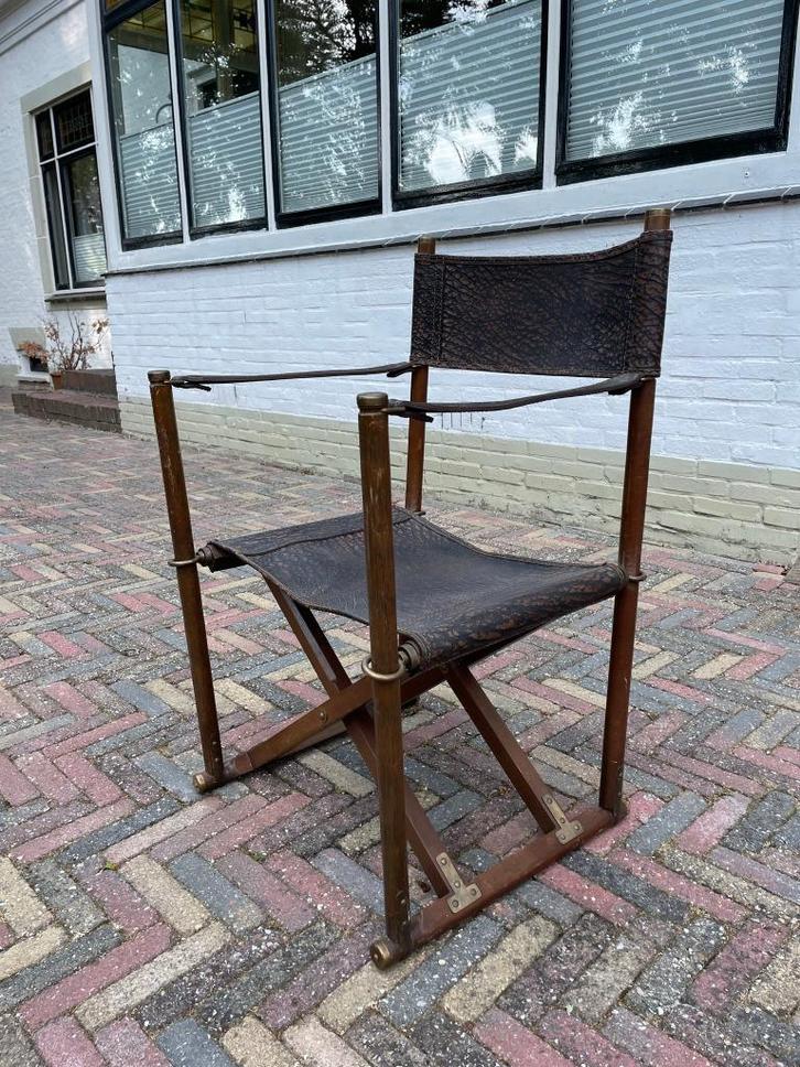 Stiles Brothers regisseursstoel, made in USA., Antiek en Kunst, Antiek | Meubels | Stoelen en Banken, Ophalen of Verzenden