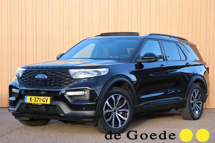 Ford Explorer 3.0 V6 EB PHEV ST-Line 7-pers orgNL trekhaak B, Auto's, Ford, Bedrijf, Te koop, Explorer, 360° camera, 4x4, ABS