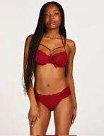 Hunkemöller nieuwe bikini Scallop Rhubarb 80B/D of 85 C, Nieuw, Ophalen of Verzenden, Bikini, Hunkemöller