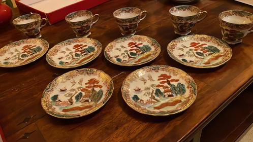 Chubu China 1884 - zeldzame porseleinen serviesset, Antiek en Kunst, Antiek | Porselein, Verzenden
