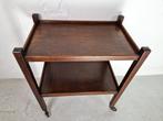 Vintage Trolley Donker Hout, 1960s, Ophalen, Huis en Inrichting