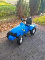 Grote blauwe traptrekker, Kinderen en Baby's, Speelgoed | Buiten | Voertuigen en Loopfietsen, Ophalen, Gebruikt, Trapvoertuig