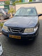 Saab 9-5 2.0 T Estate 2003 Blauw, Auto's, Saab, Voorwielaandrijving, 1800 kg, 4 cilinders, Blauw
