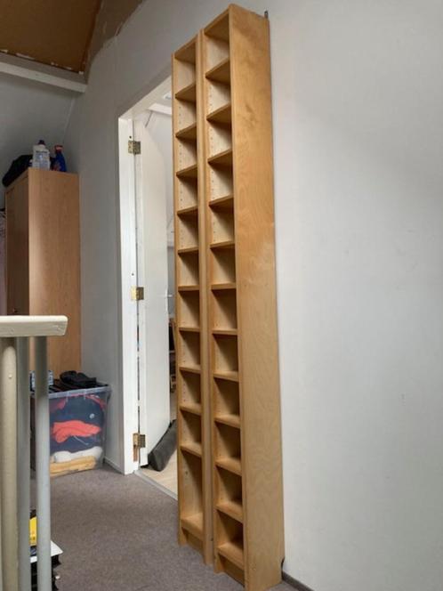 CD/DVD Wandmeubel, Huis en Inrichting, Kasten | Wandmeubels, Gebruikt, 200 cm of meer, Minder dan 150 cm, Minder dan 25 cm, Met plank(en)