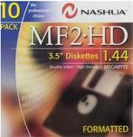 Nashua - 3.5" Diskettes - 1.44MB - MF2HD, Computers en Software, Beschrijfbare discs, Ophalen of Verzenden, Nieuw, Overige typen