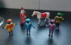 Sinterklaas/ paard en 4 zwarte pieten ( Blokker), Diversen, Ophalen of Verzenden, Zo goed als nieuw