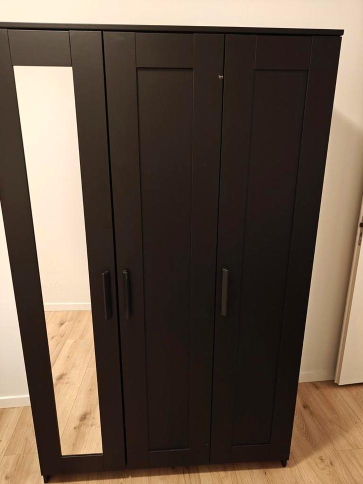 Ikea Brimnes kledingkast met drie deuren (Wardrobe), Huis en Inrichting, Kasten | Kledingkasten, Gebruikt, 150 tot 200 cm, 100 tot 150 cm