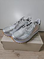 Leren zilveren sneaker van Woden maat 41, Ophalen of Verzenden, Nieuw, Sneakers of Gympen