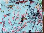 Prachtige tricot japanse bloesem vlinders vogels, Hobby en Vrije tijd, Stoffen en Lappen, Overige materialen, 120 cm of meer, Nieuw