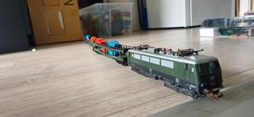 Lima Italy HO E 310 001 inclusief 4 autowagons beschikbaar voor biedingen
