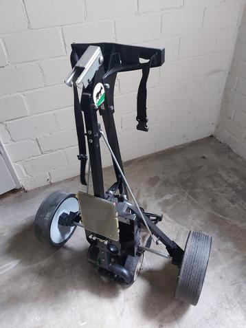 Electrische golftrolley merk Hill Billy, zonder accu! beschikbaar voor biedingen