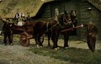 Zeeland - volk kar paard klederdracht - ongelopen, Verzamelen, Ansichtkaarten | Nederland, Ophalen of Verzenden, Voor 1920, Ongelopen