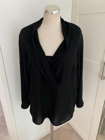 Zwarte blouse - Maat 44 metk HAMMERLE beschikbaar voor biedingen