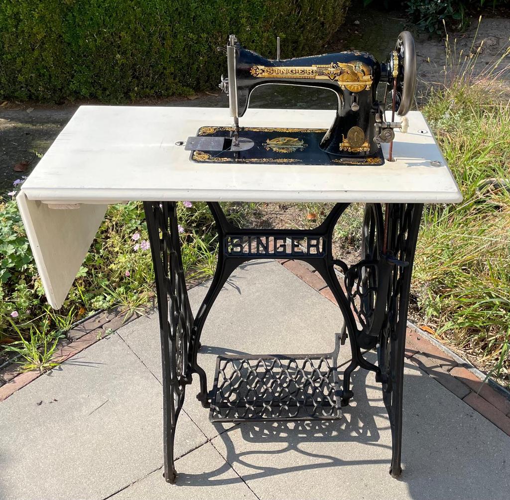 Singer K15 naaimachine, Antiek en Kunst, Antiek | Naaimachines, Ophalen