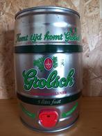 GROLSCH Pilsener Bier 5 Liter Blik vaatje. (leeg)  01, Ophalen of Verzenden, Flesje(s), Grolsch