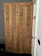 Louvre deuren (set van 4), Doe-het-zelf en Verbouw, Deuren en Horren, Gebruikt, Binnendeur, Ophalen of Verzenden, 200 tot 215 cm