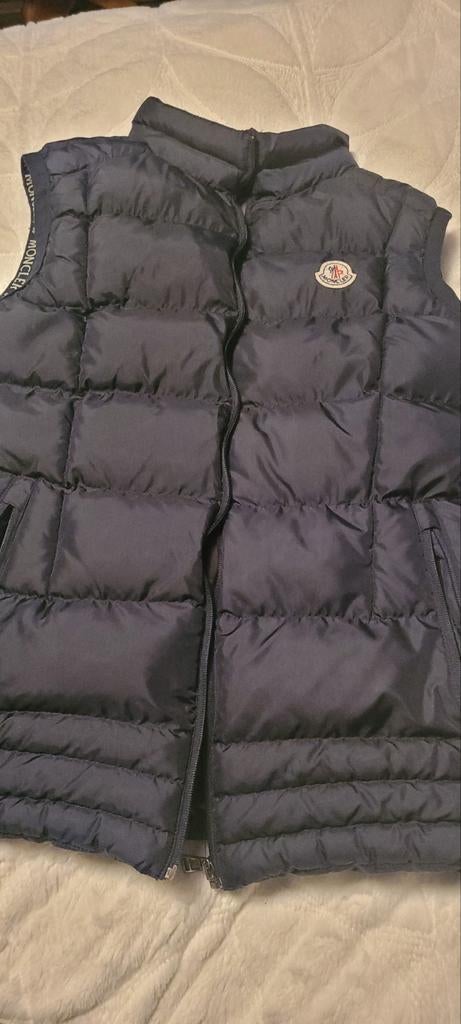 Moncler bodywarmer M, Ophalen of Verzenden, Zo goed als nieuw, Blauw