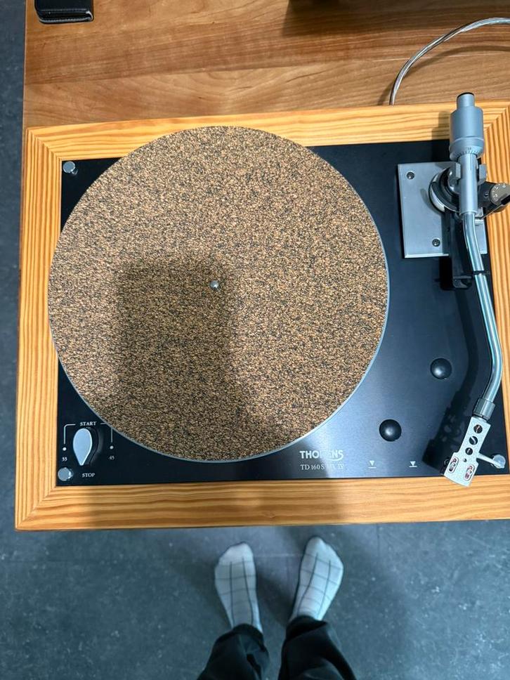 Thorens TD 160S Mk IV, Audio, Tv en Foto, Platenspelers, Gebruikt, Platenspeler, Thorens, Ophalen