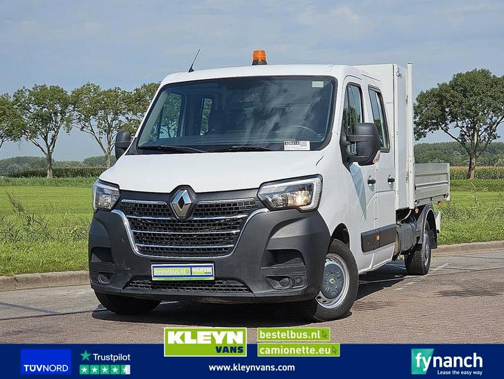 RENAULT MASTER 2.3 dub.cab open-laadbak, Auto's, Bestelauto's, Bedrijf, Te koop, ABS, Airconditioning, Centrale vergrendeling
