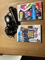 Wii microfoon + High School Musical & Just Dance, Spelcomputers en Games, Games | Nintendo Wii, Muziek, Gebruikt, 1 speler, Ophalen of Verzenden