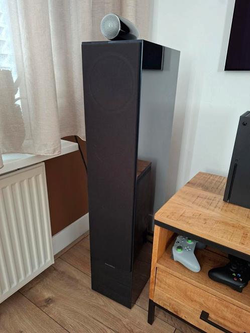 B&W 702 S2 Signature Midnight Blue, Audio, Tv en Foto, Luidsprekers, Zo goed als nieuw, Front, Rear of Stereo speakers, 120 watt of meer