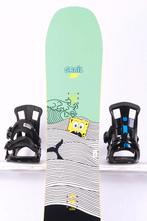 120 kinder snowboard SALOMON GRAIL, Black/turquoise, Sport en Fitness, Snowboarden, Verzenden, Gebruikt, Board