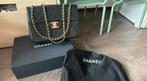 Chanel flap bag, Sieraden, Tassen en Uiterlijk, Tassen | Damestassen, Ophalen of Verzenden, Zo goed als nieuw, Zwart, Schoudertasje