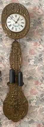 Louis Jacques wandklok met gewichten, Ophalen of Verzenden