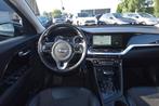 Kia Niro 1.6 GDi Hybrid DynamicLine , CLIMATR , CR CONTR , A, Leder en Stof, Zwart, Origineel Nederlands, 1390 kg