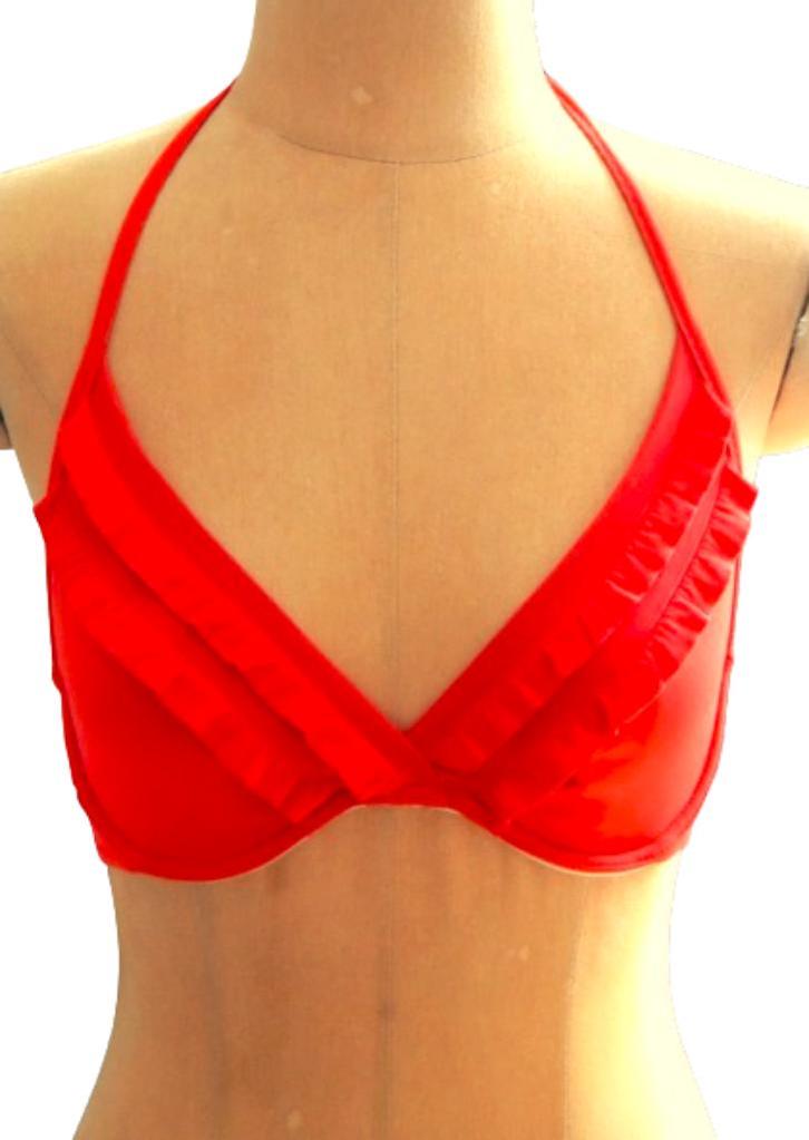 Nieuwe Lise Charmel Antigel bikinitop, rood, Mt. 38 C, Kleding | Dames, Badmode en Zwemkleding, Nieuw, Bikini, Rood, Verzenden