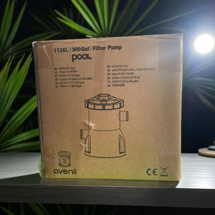 Avenli 1136L (300 Gal) Filterpomp - Nieuw in doos, Tuin en Terras, Zwembad-toebehoren, Nieuw, Zwembadpomp, Ophalen of Verzenden
