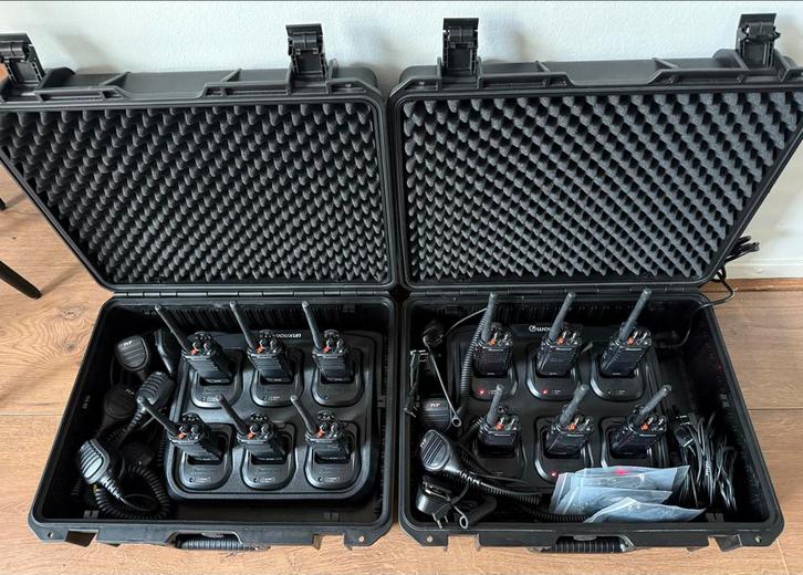 12x Wouxun KG-D26 Portofoons Compleet Pakket - Topstaat!, Telecommunicatie, Portofoons en Walkie-talkies, Zo goed als nieuw, Portofoon of Walkie-talkie