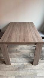 Eettafel met 4 stoelen - Complete set!, Huis en Inrichting, Tafels | Eettafels, Ophalen, Kunststof, Gebruikt, 100 tot 150 cm