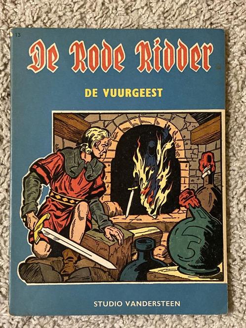 De Rode Ridder - Nr. 13 - De Vuurgeest - Eerste druk, 1963, Boeken, Stripboeken, Zo goed als nieuw, Eén stripboek, Ophalen of Verzenden