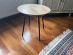 Houten bijzettafel - Rond, Huis en Inrichting, Ophalen, Minder dan 45 cm, Minder dan 55 cm, Gebruikt