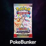 Pokemon TCG Prismatic Evolutions Booster Pack, Ophalen of Verzenden, Nieuw, Booster, Foil