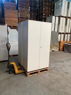 2 x Kledingkast Bene, wit, H 190 x B 100 x D 60 cm., Huis en Inrichting, Bureaus, Ophalen, Gebruikt