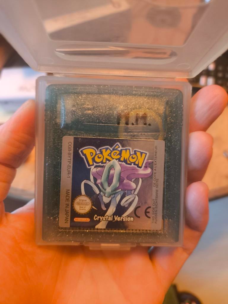 Pokémon Crystal - Gameboy Color - Compleet!, Spelcomputers en Games, Games | Nintendo Game Boy, Gebruikt, 1 speler, Ophalen of Verzenden