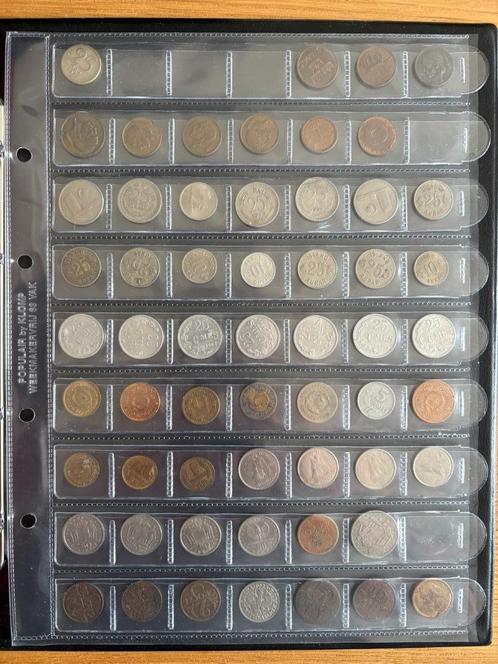 Munten Album met diverse landen mn Europa 1960 - 1990, Postzegels en Munten, Munten | Europa | Niet-Euromunten, Setje, Overige landen