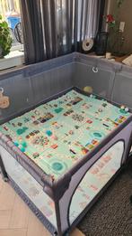 Teddle grondbox met 2 speelmatten, Kinderen en Baby's, Boxen, Ophalen of Verzenden, Gebruikt, Rechthoekig