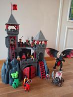 Playmobil drakenkasteel 3269 draak 4838 en aanvalstoren 4441, Ophalen of Verzenden, Gebruikt