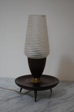 Vintage Deens tafellampje jaren 50 driepoot, Huis en Inrichting, Lampen | Tafellampen, Gebruikt, Vintage, Ophalen of Verzenden