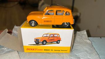 DINKY TOYS RENAULT 4L DEPANNAGE AUTOROUTES NR 518A beschikbaar voor biedingen