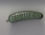 Heinz Augurk broche, Verzamelen, Speldjes, Pins en Buttons, Gebruikt, Niet vindbaar, Niet vindbaar, Speldje of Pin