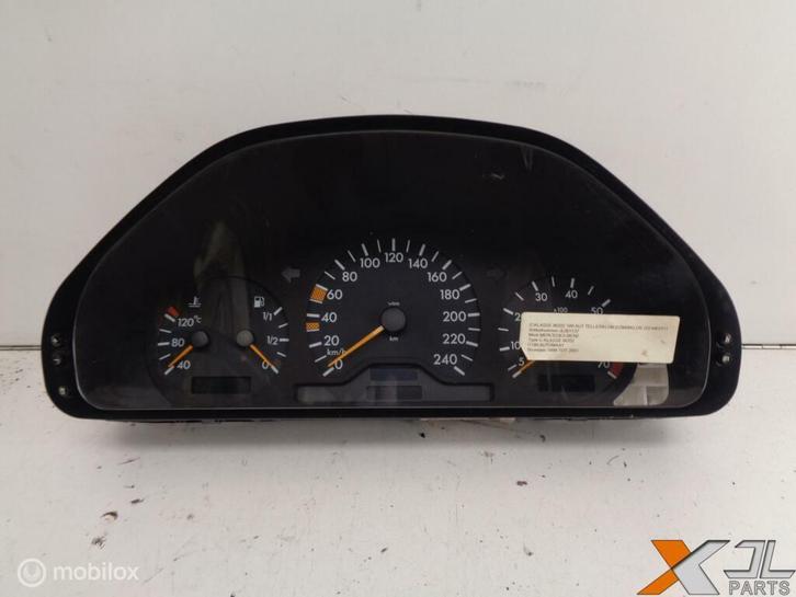 C-KLASSE W202 180 AUT TELLERKLOK COMBIKLOK A2024402611, Auto-onderdelen, Dashboard en Schakelaars, Gebruikt, Ophalen of Verzenden