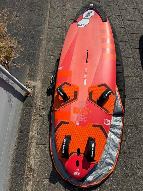 Tabou Rocket plus team edition 113 ltr, Watersport en Boten, Windsurfen, Zo goed als nieuw, Plank, Minder dan 250 cm, Ophalen