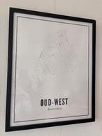 Prent Amsterdam Oud-West, Ophalen, Minder dan 50 cm, Schilderij, 50 tot 75 cm