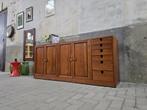 Laursen Deens Design Teak Hout Dressoir | Vintage Lowboard, Huis en Inrichting, Teakhout, Gebruikt, 150 tot 200 cm, Ophalen of Verzenden