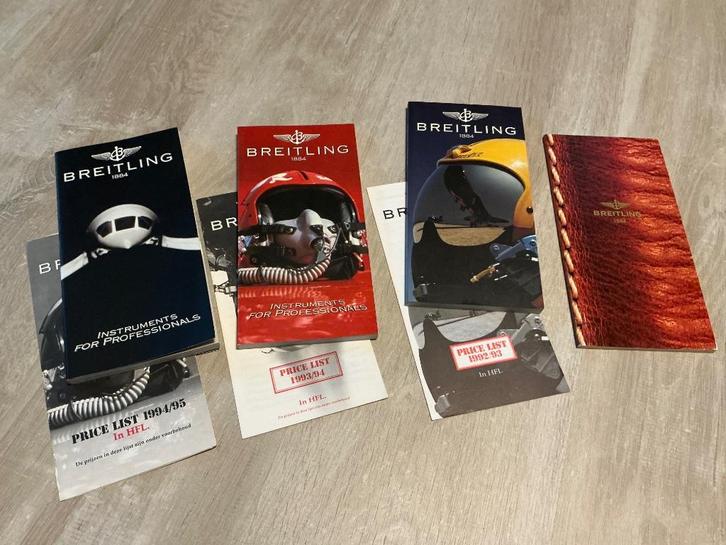 Breitling Chronolog - Jaren 90, Boeken, Catalogussen en Folders, Gelezen, Catalogus, Ophalen