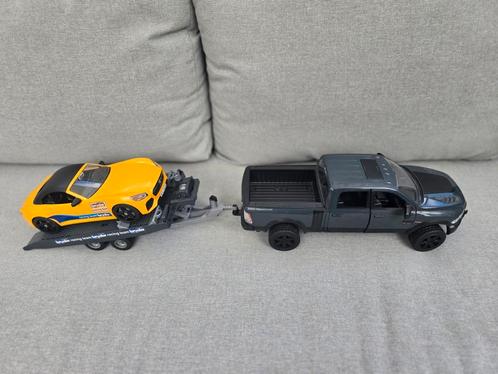 RAM 2500 Power Wagon en Roadster Bruder Racing Team - Bruder, Kinderen en Baby's, Speelgoed | Speelgoedvoertuigen, Zo goed als nieuw